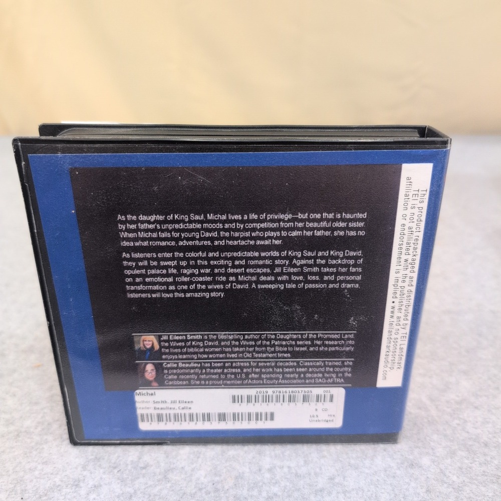 Michal A Novel Jill Eileen Smith The Wives of King David 1 Audiobook 9 CD - Picture 2 of 2